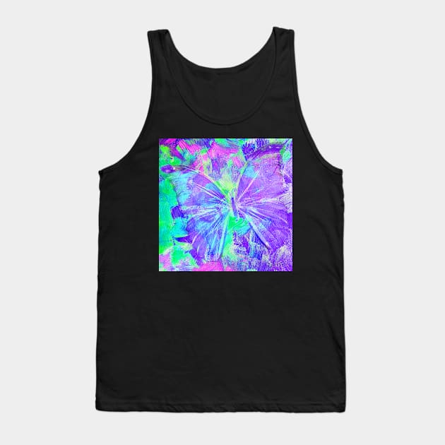 Purple Butterfly by Jan Marvin Tank Top by janmarvin